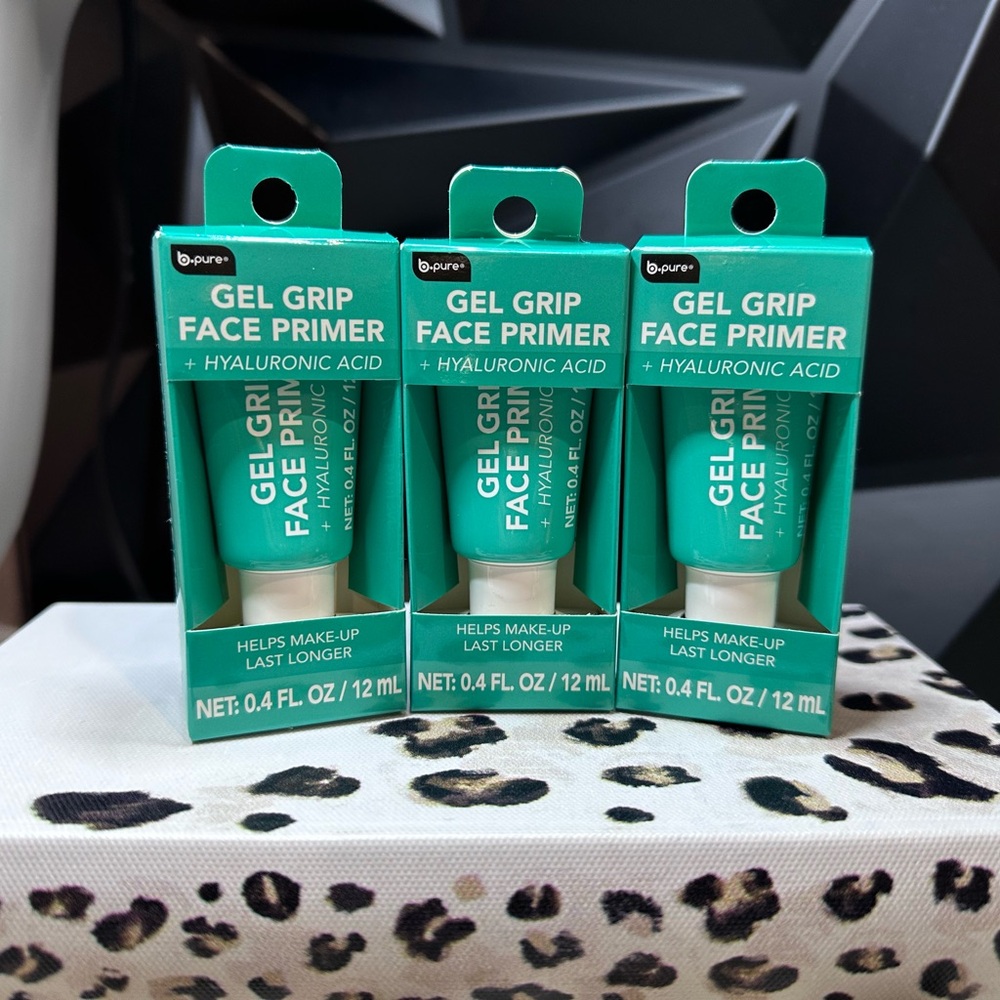 ✨ B•Pure Gel Grip Face Primer + Hyaluronic Acid